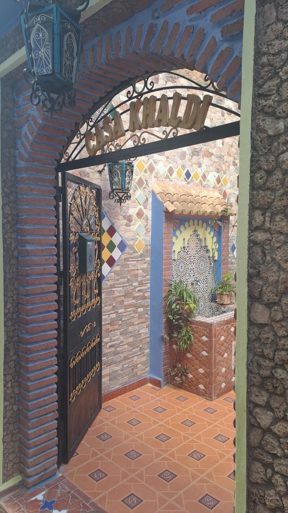 Hotel Casa Khaldi Chefchaouen Esterno foto